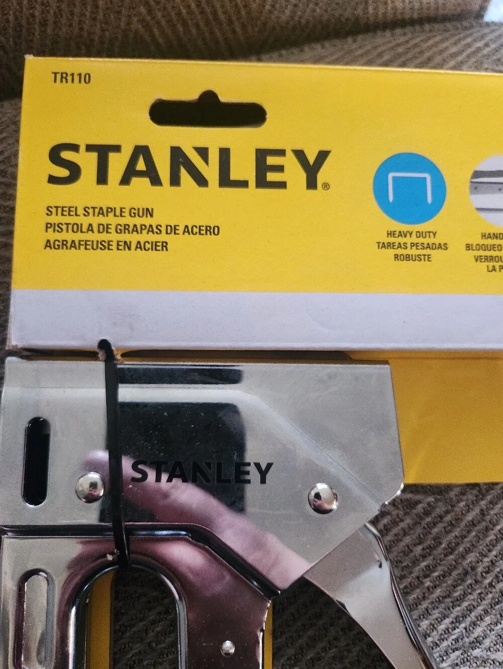 Stanley Chrome Staple Gun - Picture 3 of 4